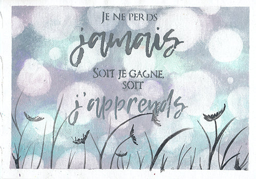 TOILE CANVAS A4 J'APPRENDS